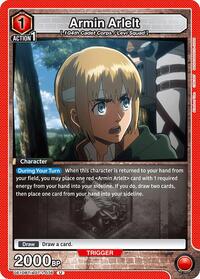 Armin Arlelt (076) | UE10BT: Attack on Titan | Uncommon | Normal | #UE10BT/AOT-1-076