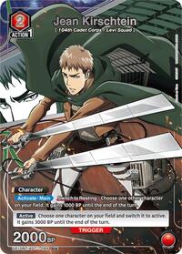 Jean Kirschtein (084) (U*) | UE10BT: Attack on Titan | Uncommon 1-Star | Foil | #UE10BT/AOT-1-084