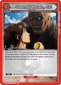 A Steamed Potato, Sir! | UE10BT: Attack on Titan | Common | Normal | #UE10BT/AOT-1-100