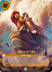 Circle of Life (Enchanted) 225/204 Enchanted Holofoil