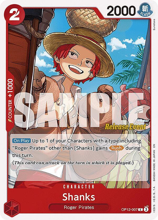 Shanks (007) OP12-007 C