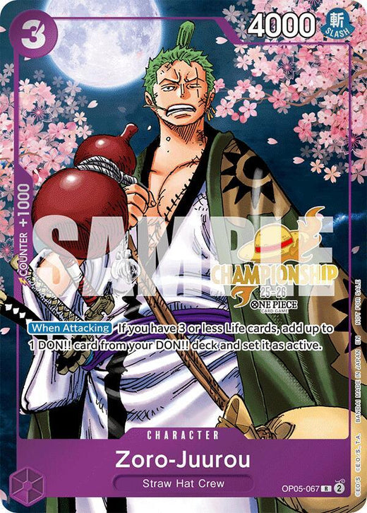 Zoro-Juurou (CS 25-26 Event Pack) OP05-067 R Foil