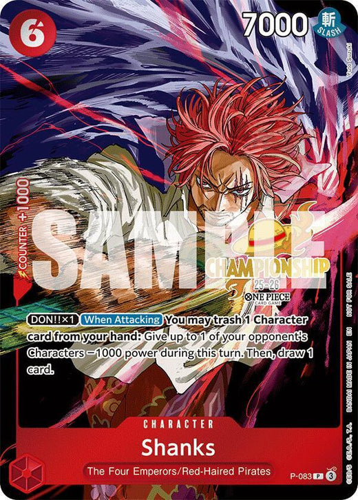 Shanks (CS 25-26 Event Pack) P-083 PR Foil