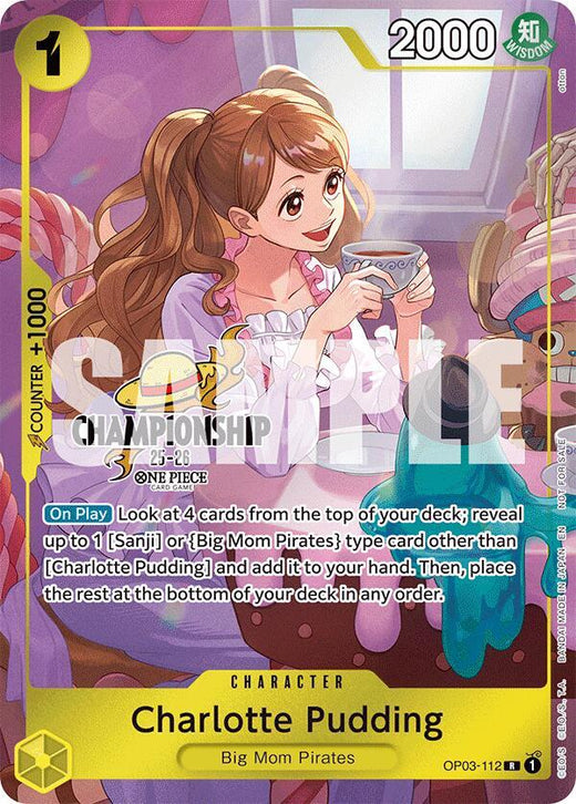 Charlotte Pudding (112) (CS 25-26 Celebration Pack) OP03-112 R Foil