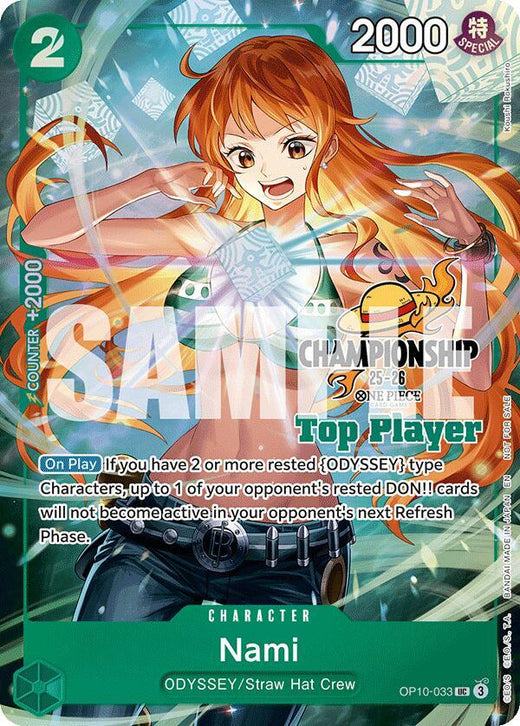 Nami (CS 25-26 Top Player Pack) OP10-033 UC Foil