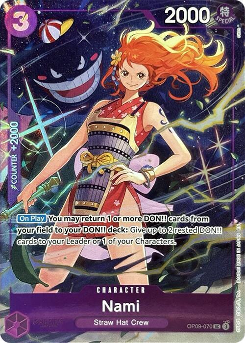 Nami (Premium Card Collection -Best Selection Vol. 4-) OP09-070 UC Foil