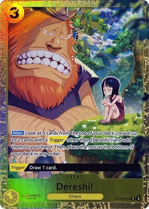 Dereshi! (Premium Card Collection -Best Selection Vol. 4-) OP09-117 R Foil