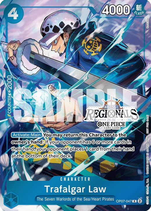 Trafalgar Law (Online Regional Participation Pack 2025 Vol.2) OP07-047 R Foil