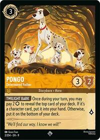 Pongo - Determined Father 2/204 Super Rare