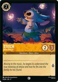 Stitch - Alien Dancer 9/204 Common