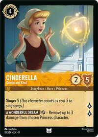 Cinderella - Gentle and Kind 19/204 Uncommon
