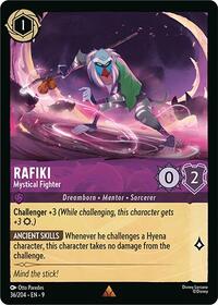Rafiki - Mystical Fighter 36/204 Rare