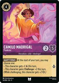Camilo Madrigal - Prankster 52/204 Uncommon