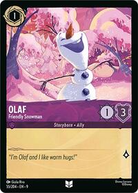Olaf - Friendly Snowman 55/204 Uncommon