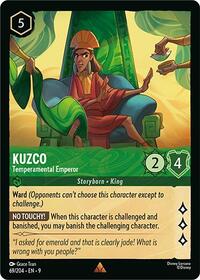 Kuzco - Temperamental Emperor 69/204 Rare