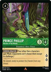 Prince Phillip - Warden of the Woods 72/204 Rare