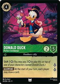 Donald Duck - Perfect Gentleman 85/204 Uncommon