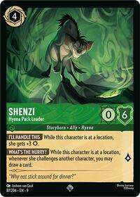 Shenzi - Hyena Pack Leader 87/204 Super Rare