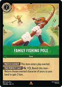 Family Fishing Pole 100/204 Rare