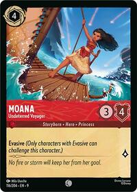 Moana - Undeterred Voyager 116/204 Common
