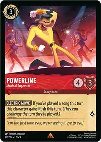 Powerline - Musical Superstar 117/204 Rare