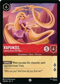 Rapunzel - Letting Down Her Hair 124/204 Common