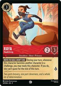 Raya - Headstrong 127/204 Common
