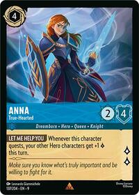 Anna - True-Hearted 137/204 Rare