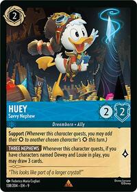 Huey - Savvy Nephew 138/204 Rare
