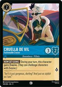 Cruella De Vil - Fashionable Cruiser 145/204 Common