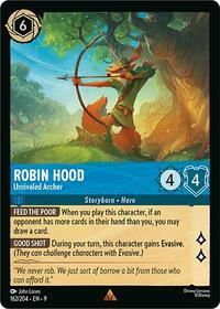 Robin Hood - Unrivaled Archer 162/204 Rare