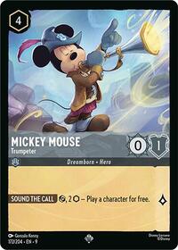 Mickey Mouse - Trumpeter 172/204 Super Rare