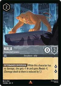 Nala - Undaunted Lioness 173/204 Rare