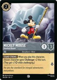Mickey Mouse - Standard Bearer 185/204 Common
