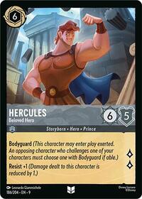 Hercules - Beloved Hero 186/204 Uncommon