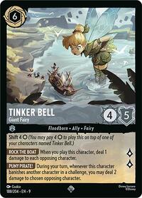 Tinker Bell - Giant Fairy 188/204 Super Rare