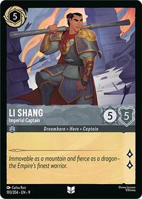 Li Shang - Imperial Captain 193/204 Uncommon