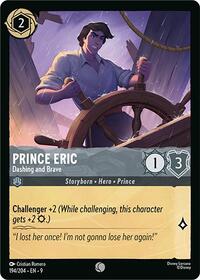 Prince Eric - Dashing and Brave 194/204 Common