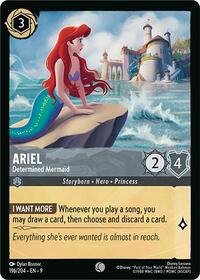 Ariel - Determined Mermaid 196/204 Common