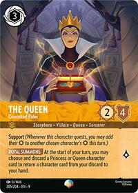 The Queen - Conceited Ruler (Epic) 205/204 Epic Holofoil
