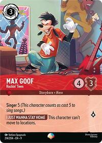 Max Goof - Rockin' Teen (Epic) 214/204 Epic Holofoil