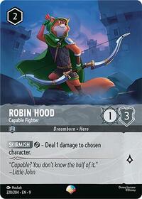 Robin Hood - Capable Fighter (Epic) 220/204 Epic Holofoil