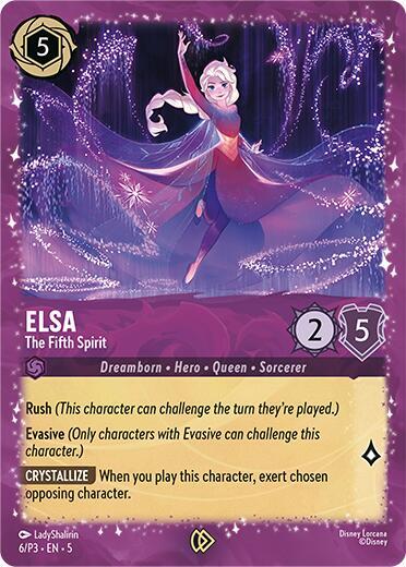 Elsa - The Fifth Spirit 6 Promo Holofoil