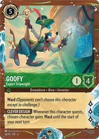 Goofy - Expert Shipwright (Disney Cruise Promo) | Disney Lorcana Promo Cards | Promo | Holofoil | #14