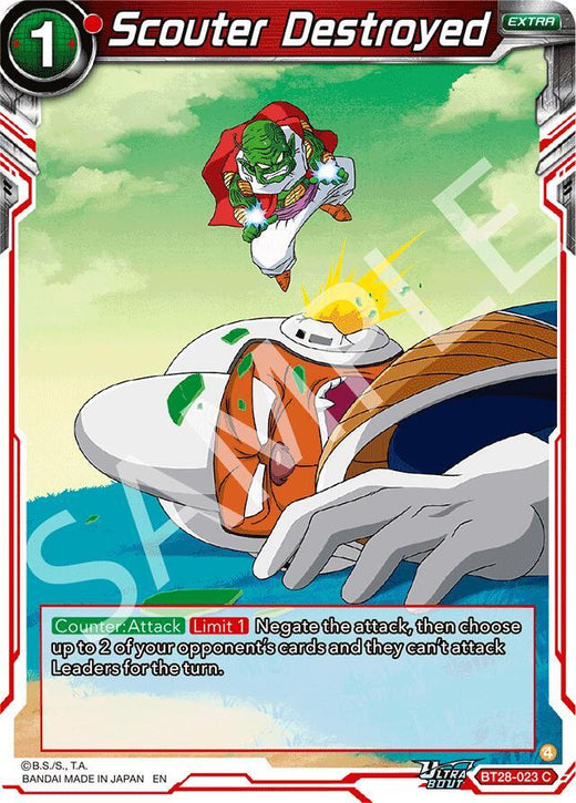 Scouter Destroyed BT28-023 Common