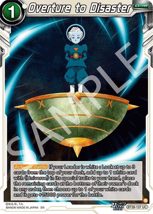 Overture to Disaster BT28-137 Uncommon