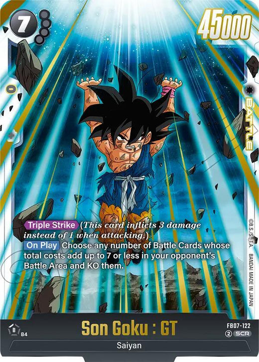 Son Goku: GT FB07-122 SCR Foil