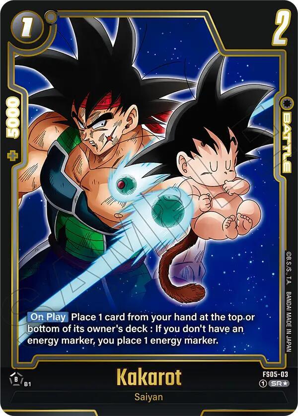 Dragon Ball Super: Fusion World: Starter Deck 5: Bardock Alternate Art Reprints Singles