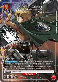 Armin Arlelt (076) (U*) | UE10BT: Attack on Titan | Uncommon 1-Star | Foil | #UE10BT/AOT-1-076