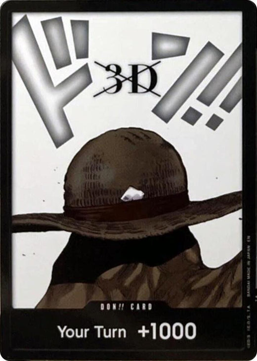 DON!! Card (3D) (Double Pack Set Vol. 8) DON!! Foil